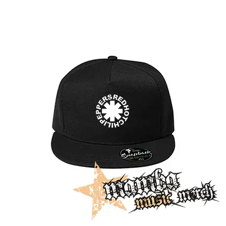RED HOT CHILI PEPPERS - Asterix White - čierna šiltovka model "Snapback"