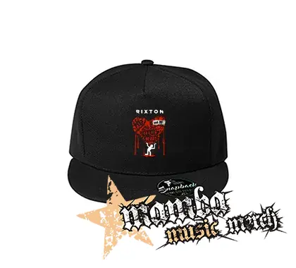 RIXTON - Me And My Broken Heart - čierna šiltovka model "Snapback"