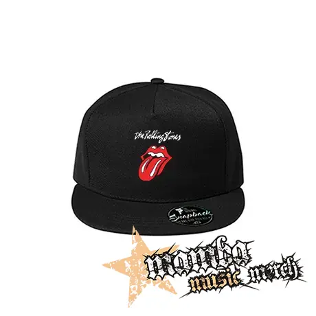 ROLLING STONES - Tongue - čierna šiltovka model "Snapback"