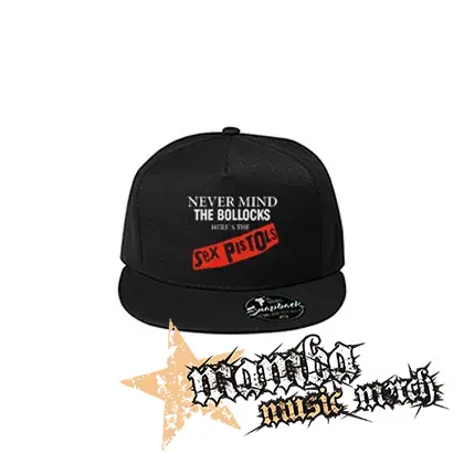SEX PISTOLS - Never Mind The Bollocks - čierna šiltovka model "Snapback"