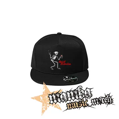SOCIAL DISTORTION - Skeleton & Logo - čierna šiltovka model "Snapback"