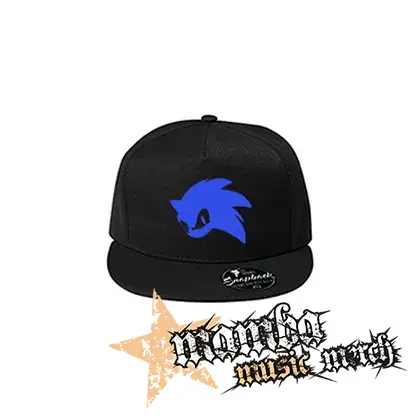 SONIC THE HEDGEHOG - Face - čierna šiltovka model "Snapback"