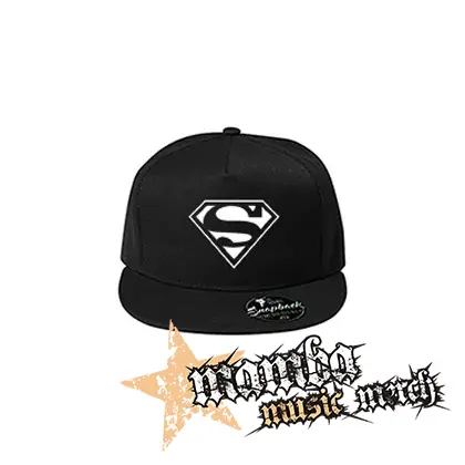 SUPERMAN - Logo - čierna šiltovka model "Snapback"