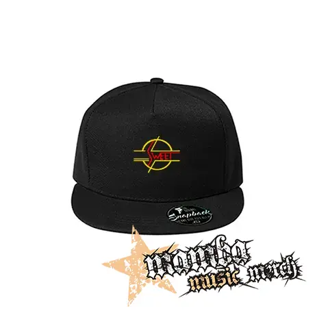 SWEET - Logo Hardrock Legend - čierna šiltovka model "Snapback"
