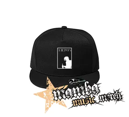 THE 1975 - Matty Wine Silhouette - čierna šiltovka model "Snapback"