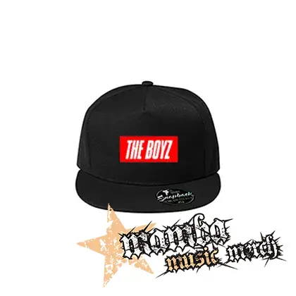 THE BOYZ - Red Logo Debut Album - čierna šiltovka model "Snapback"