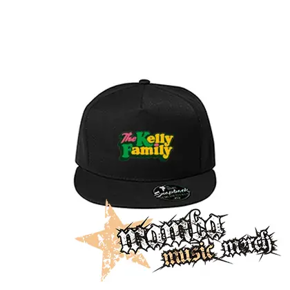 THE KELLY FAMILY - Logo Colour - čierna šiltovka model "Snapback"