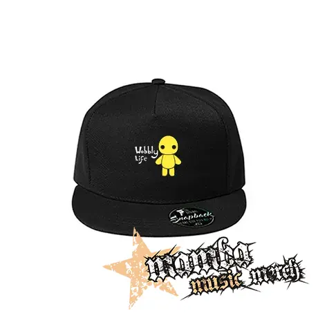 WOBBLY LIFE - Wobbly Poster - čierna šiltovka model "Snapback"