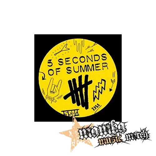 5 SECONDS OF SUMMER - Scribble Logo - Podložka pod pohár