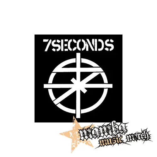 7 SECONDS - Logo Crest - Podložka pod pohár