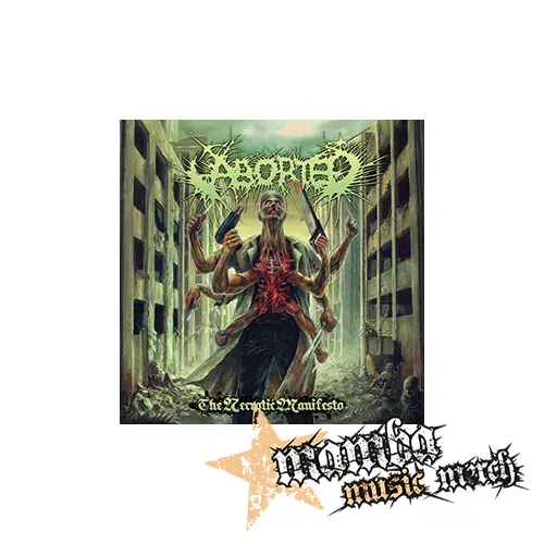 ABORTED - The Necrotic Manifesto - Podložka pod pohár