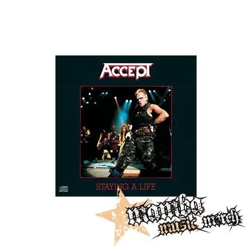 ACCEPT - Staying A Life - Podložka pod pohár