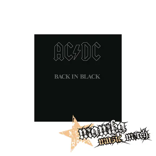 ACDC - Back In Black - Podložka pod pohár