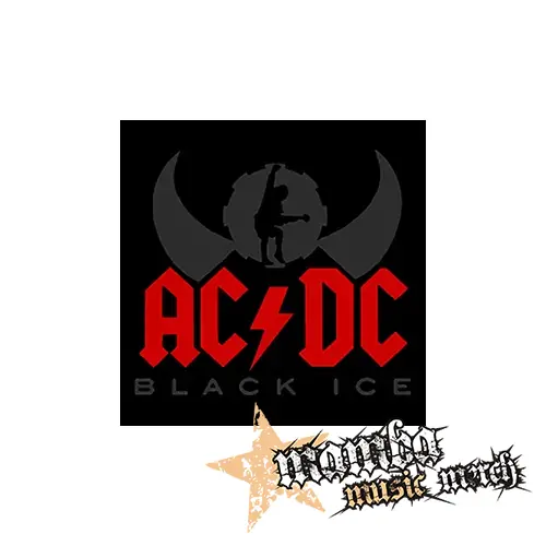 ACDC - Black Ice Angus Silhouette - Podložka pod pohár