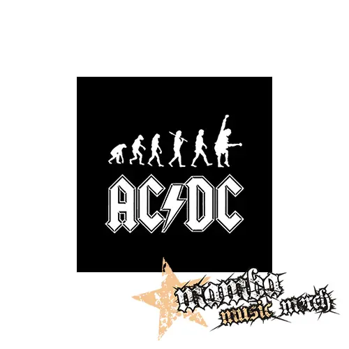 ACDC - Hardrock Evolution NA ČIERNE - Podložka pod pohár