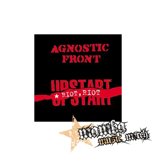 AGNOSTIC FRONT - Riot, Riot, Upstart - Podložka pod pohár
