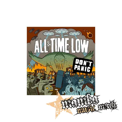 ALL TIME LOW - Don't Panic - Podložka pod pohár