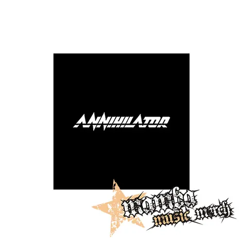 ANNIHILATOR - Logo White - Podložka pod pohár