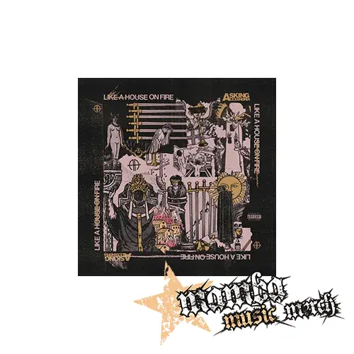 ASKING ALEXANDRIA - Like A House On Fire - Podložka pod pohár