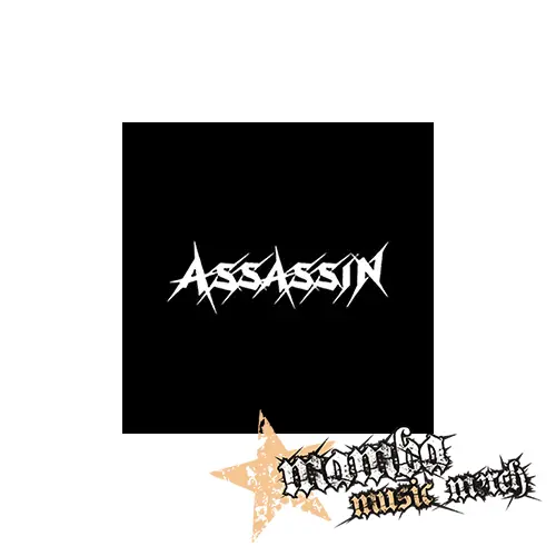 ASSASSIN - Logo Thrash Metal Band - Podložka pod pohár