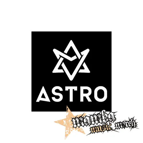 ASTRO - Logo NA ČIERNE - Podložka pod pohár