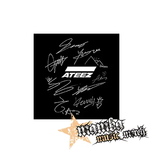 ATEEZ - Logo & Signature - Podložka pod pohár