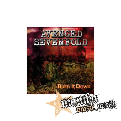 AVENGED SEVENFOLD - Burn It Down - Podložka pod pohár