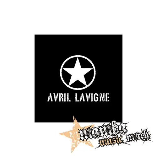 AVRIL LAVIGNE - Logo Punkrock Star - Podložka pod pohár