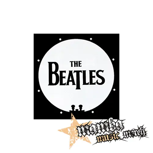 BEATLES - Drum Logo - Podložka pod pohár