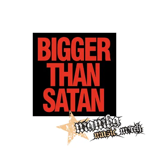 BIGGER THAN SATAN na ČIERNE - Podložka pod pohár