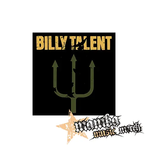BILLY TALENT - Logo Yellow Green - Podložka pod pohár