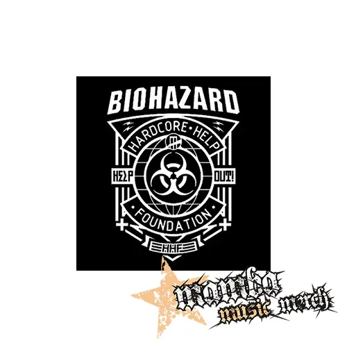 BIOHAZARD - Hardcore Help Foundation - Podložka pod pohár