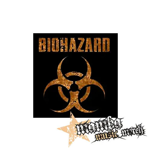 BIOHAZARD - Logo Orange - Podložka pod pohár
