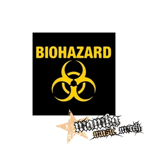 BIOHAZARD - Yellow Logo Crest - Podložka pod pohár
