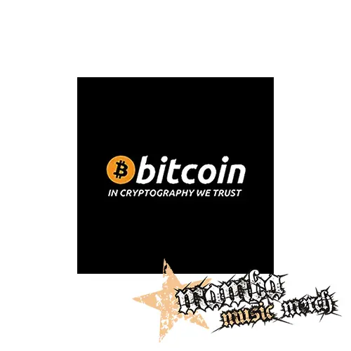 BITCOIN - In Cryptography We Trust - Podložka pod pohár