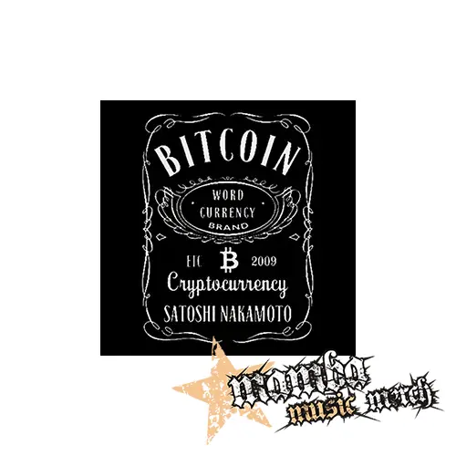 BITCOIN - Jack Daniels Motive - Podložka pod pohár