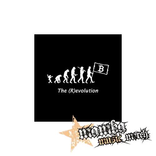 BITCOIN EVOLUTION - Podložka pod pohár