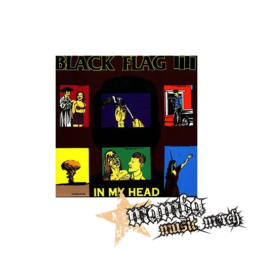 BLACK FLAG - In My Head - Podložka pod pohár
