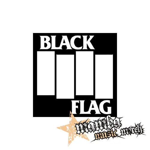 BLACK FLAG - Logo Crest - Podložka pod pohár