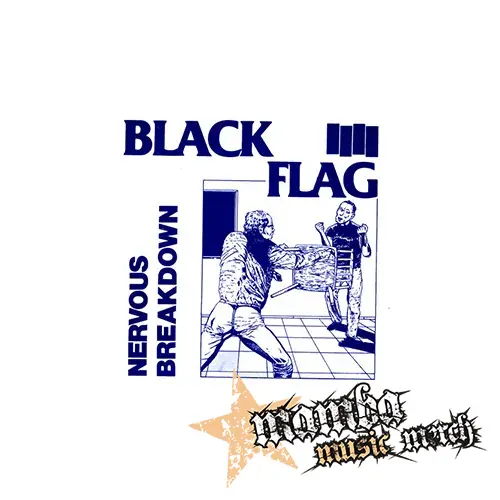 BLACK FLAG - Nervous Breakdown - Podložka pod pohár