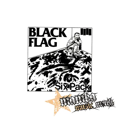 BLACK FLAG - Six Pack - Podložka pod pohár
