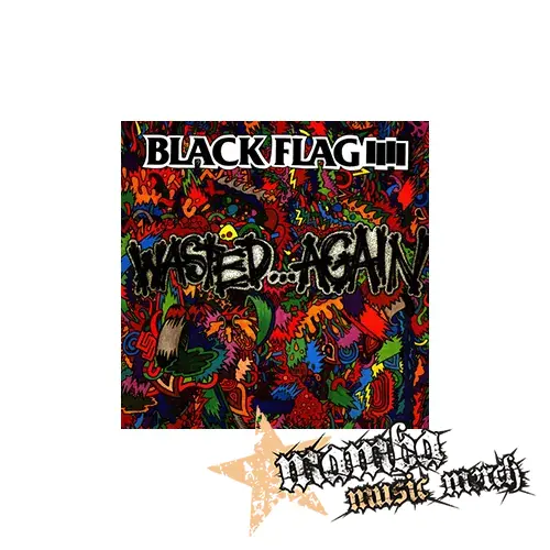 BLACK FLAG - Wasted...Again - Podložka pod pohár
