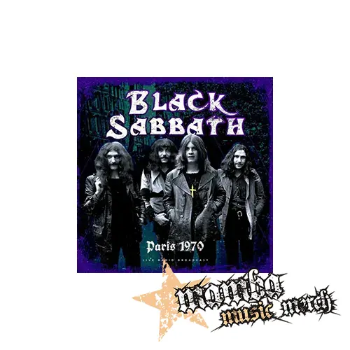 BLACK SABBATH - Paris 1970 - Podložka pod pohár