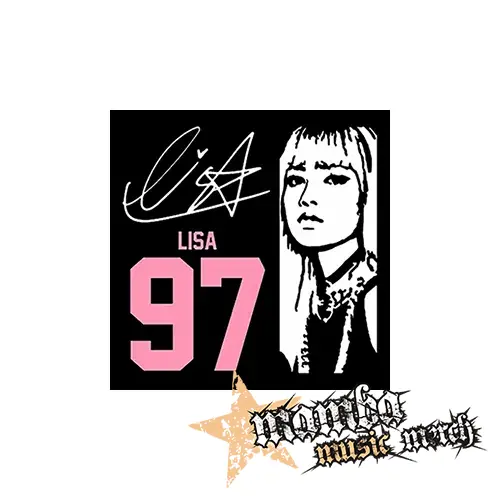 BLACKPINK - Lisa 97 Signature Portrait - Podložka pod pohár
