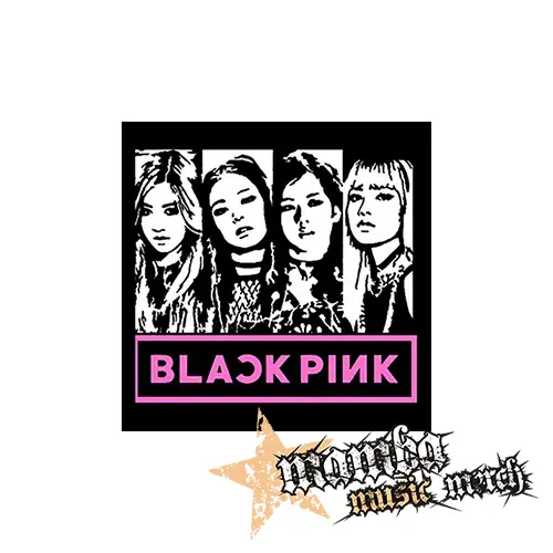 BLACKPINK - Logo & Band - Podložka pod pohár
