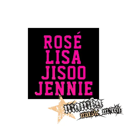 BLACKPINK - Names - Podložka pod pohár
