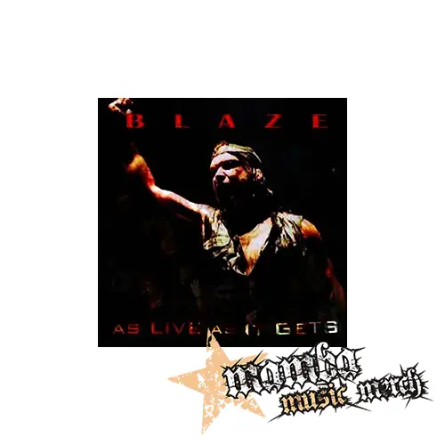 BLAZE BAYLEY - As Live As It Gets - Podložka pod pohár