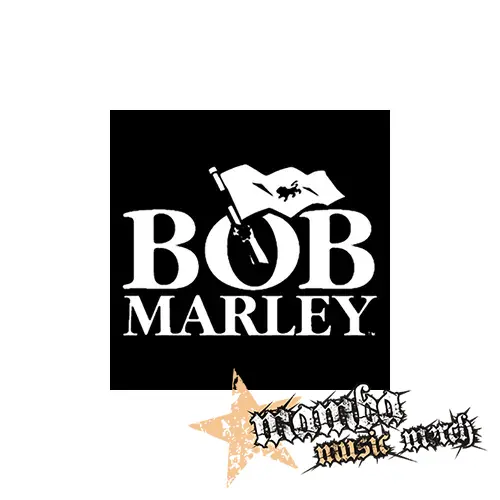 BOB MARLEY - Logo & Flag - Podložka pod pohár