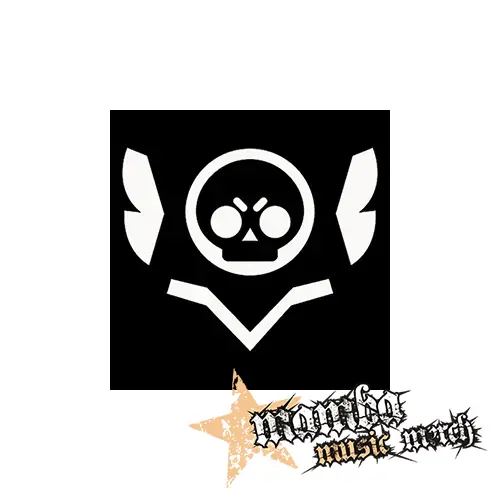 BRAWL STARS - Skull - Podložka pod pohár