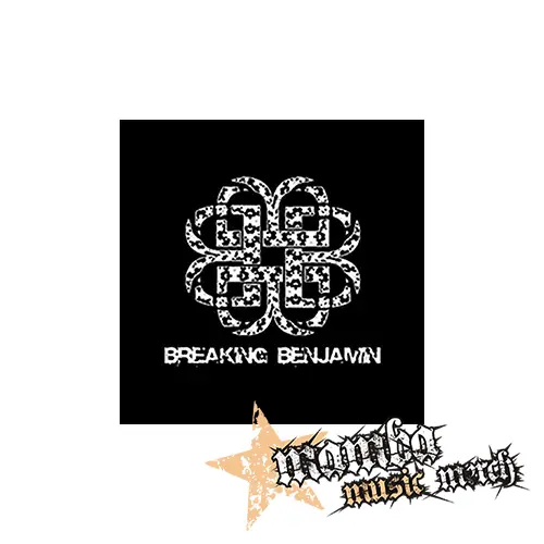 BREAKING BENJAMIN - White Logo - Podložka pod pohár